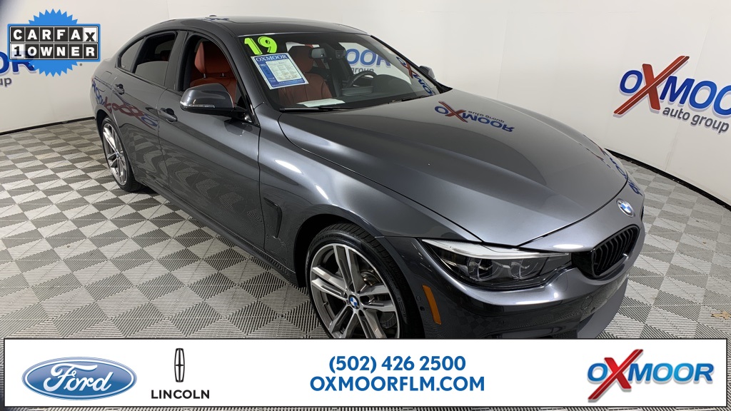 Pre Owned 2019 Bmw 4 Series 440i Xdrive Gran Coupe 4d Hatchback In Louisville 40971a Oxmoor Ford Lincoln